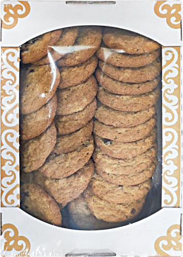 Печенье Ивашкино сдобное с овсяными хлопьями и изюмом 430 г