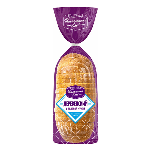 Хлеб Ремесленный хлеб Деревенский с льняной мукой