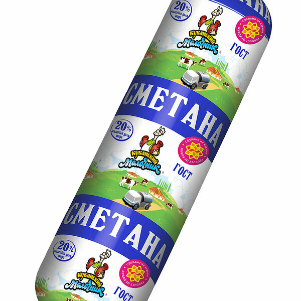 Сметана Кубанский Молочник 20%