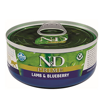 Farmina Prime влажный корм для кошек с ягненком и черникой