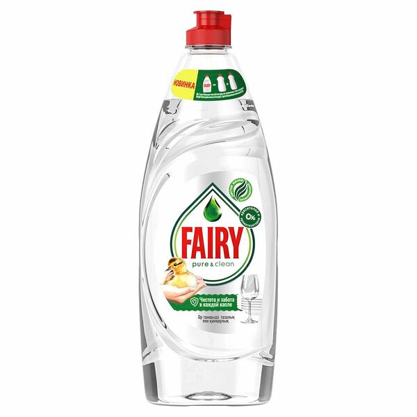 Гель для мытья посуды Fairy Pure & Clean