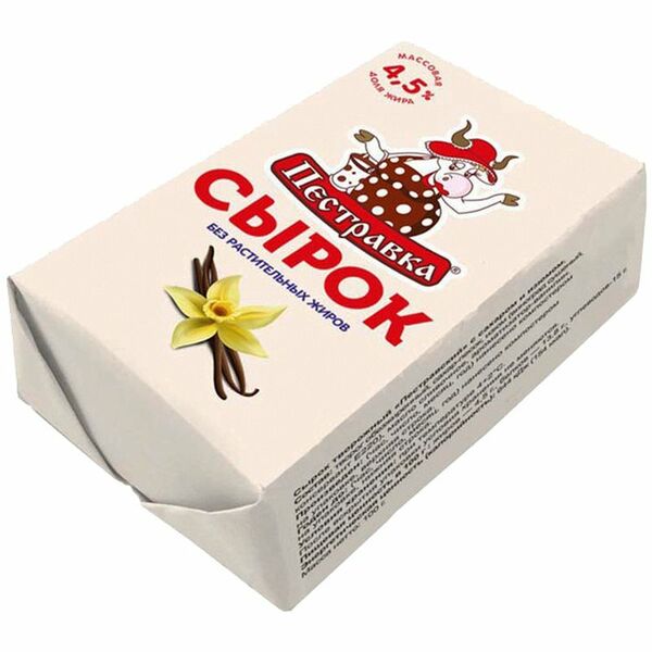 Сырок Пестравка ваниль 4,5%