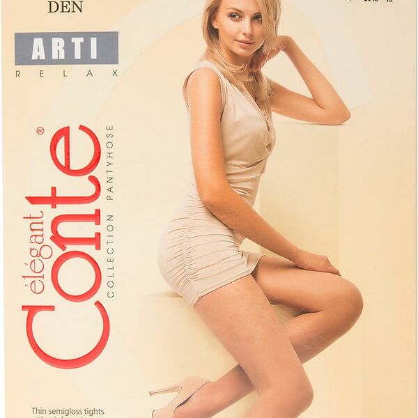 Колготки Conte Elegant Arti 20 Nero Черные Размер 2