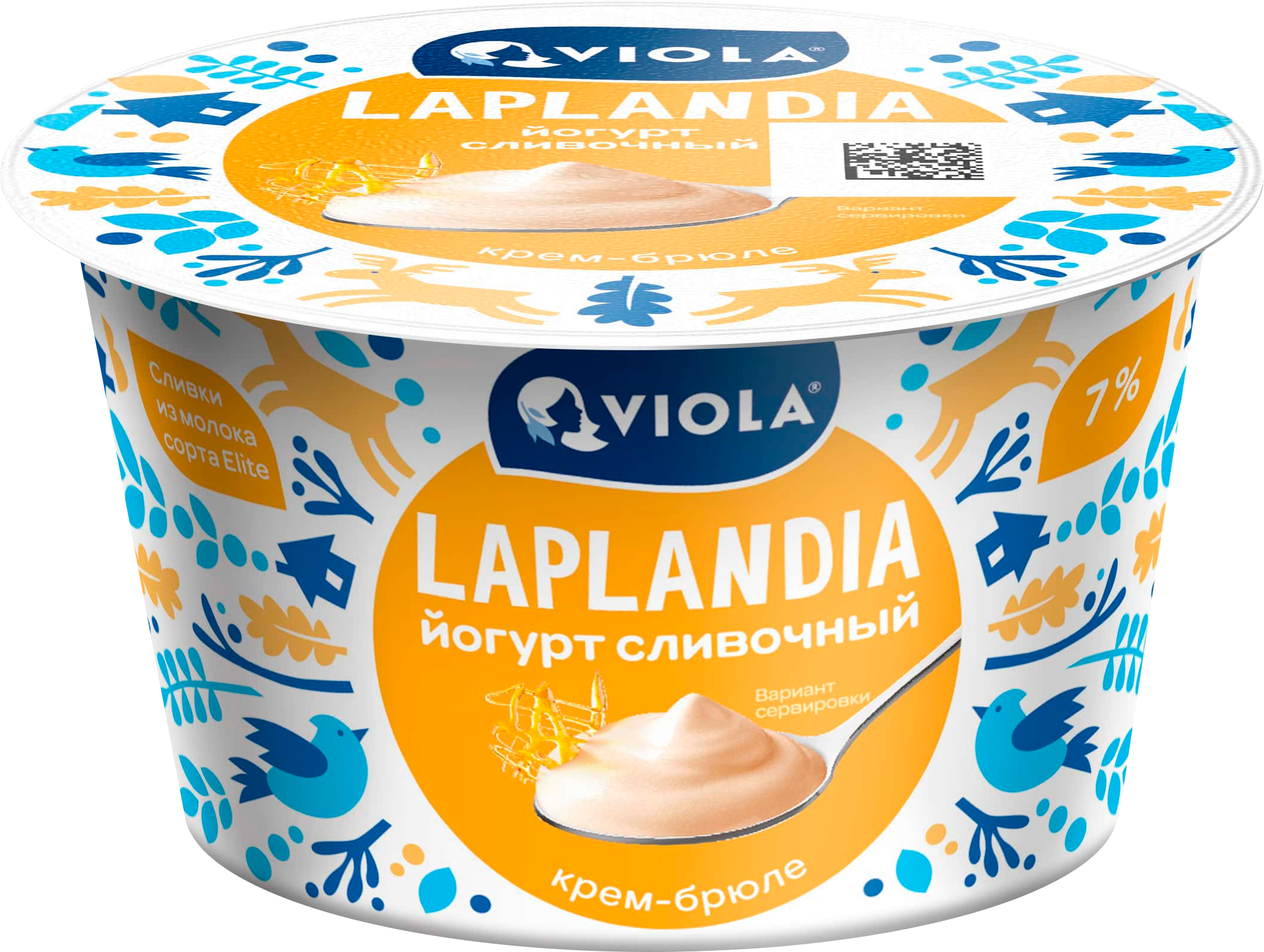 

Йогурт Viola Laplandia крем-брюле 7%