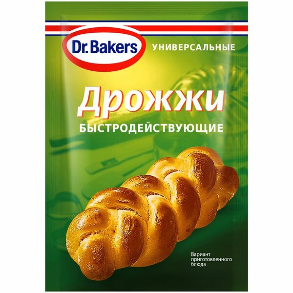 Дрожжи Dr. Bakers быстродействующие, 7г