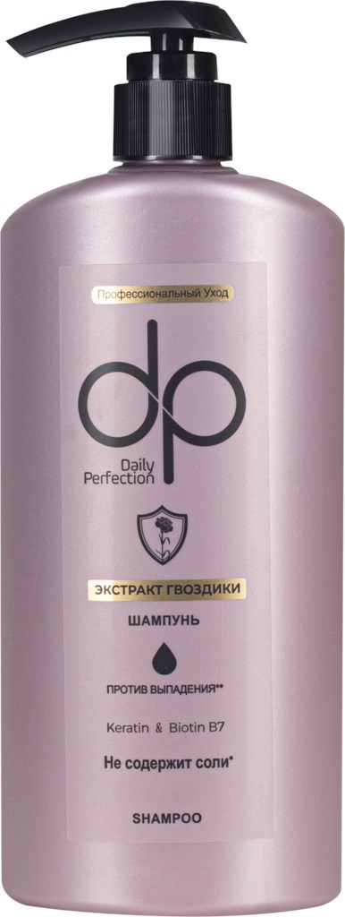 

Шампунь DP Professional Экстракт гвоздики с кератином и биотином, бессолевой