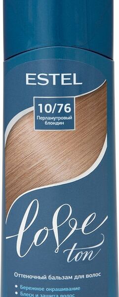 Бальзам для волос Estel Love Ton оттеночный 10/76 Перламутровый блондин