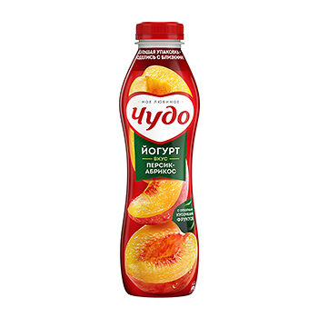Йогурт питьевой Чудо Персик-Абрикос 1,9%
