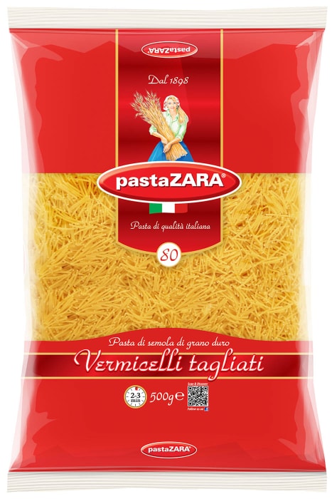 

Макаронные изделия Pasta Zara Vermicelli Tagliati 80 500 г