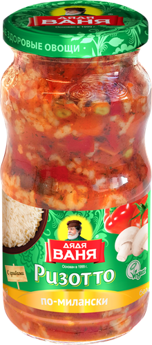 

Ризотто Дядя Ваня По-милански с грибами, 460 г