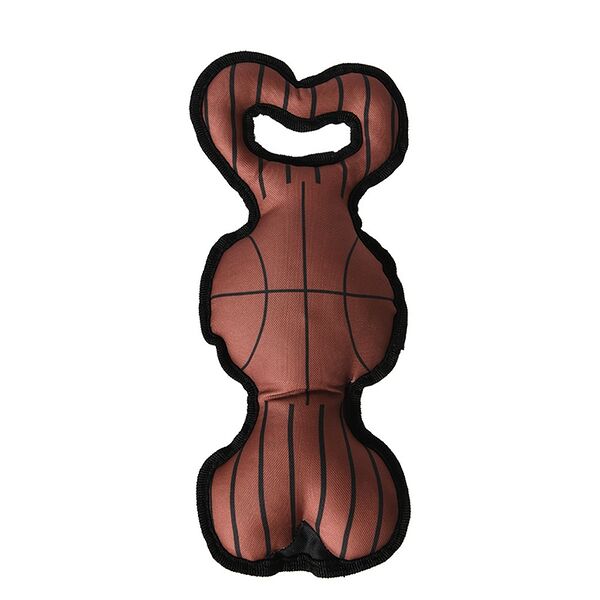 Игрушка для собак FOXIE Basketball Тяни-толкай с пищалкой 33x14x4.5 см