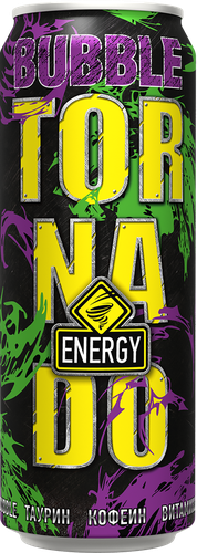 

Напиток энергетический Tornado Energy Bubble 450 мл