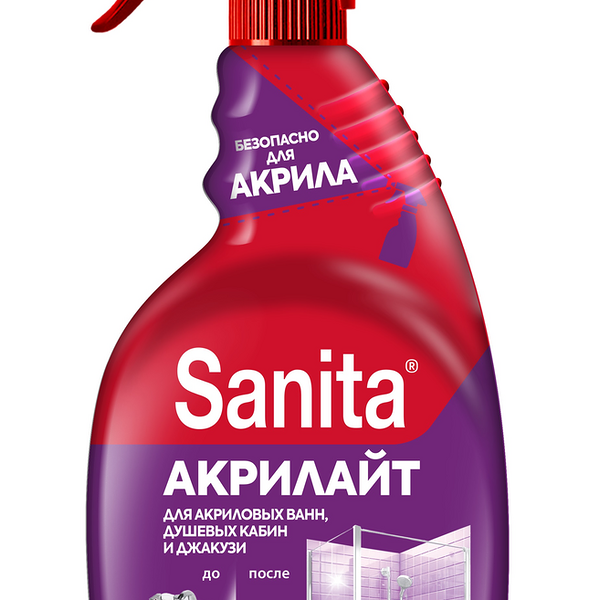 Средство чистящее Sanita Акрилайт 500 мл