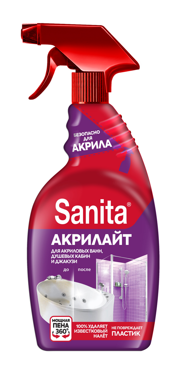 

Средство чистящее Sanita Акрилайт 500 мл