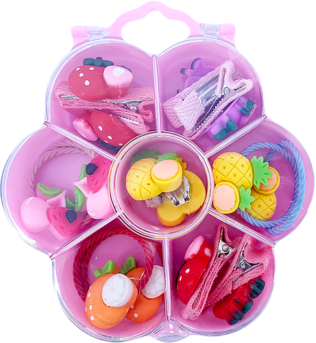 Набор игровой BIGGA Украшения для волос, 15 предметов