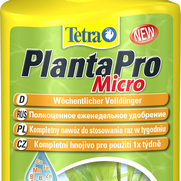 Tetra PlantaPro Micro жидкое удобрение с микроэлементами и витаминами