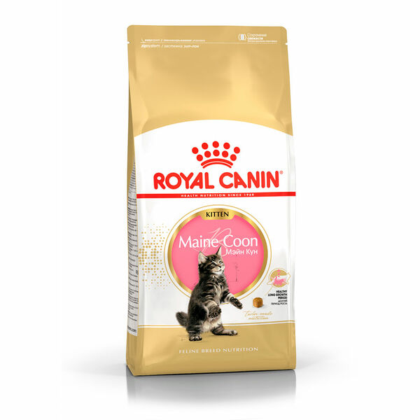 Сухой корм для котят породы мейн-кун Royal Canin Maine Coon Kitten, от 3 до 15 месяцев, 2кг