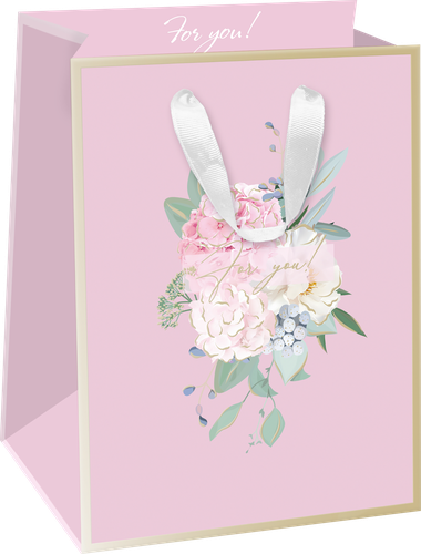 

Пакет подарочный Dolce НК с тиснением 14 х 19 х 11 см дизайн в ассортименте 1 шт.