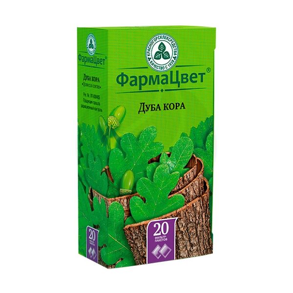 Дуба кора фильтр-пакеты 20 шт.