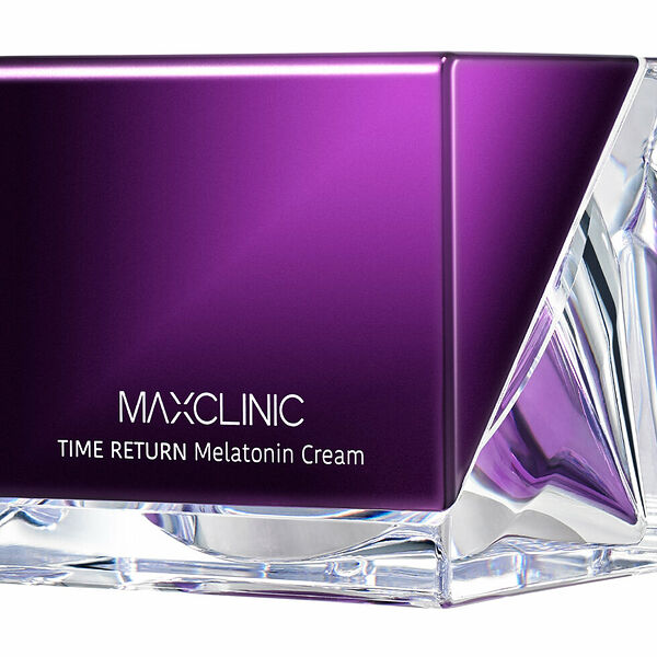 MAXCLINIC Time Return Melatonin Cream Крем для лица с мелатонином восстанавливающий, 60 мл