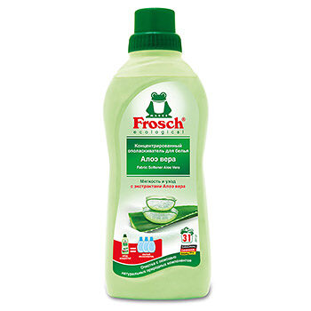 Ополаскиватель для белья Frosch Алоэ Вера концентрированный, 750 мл