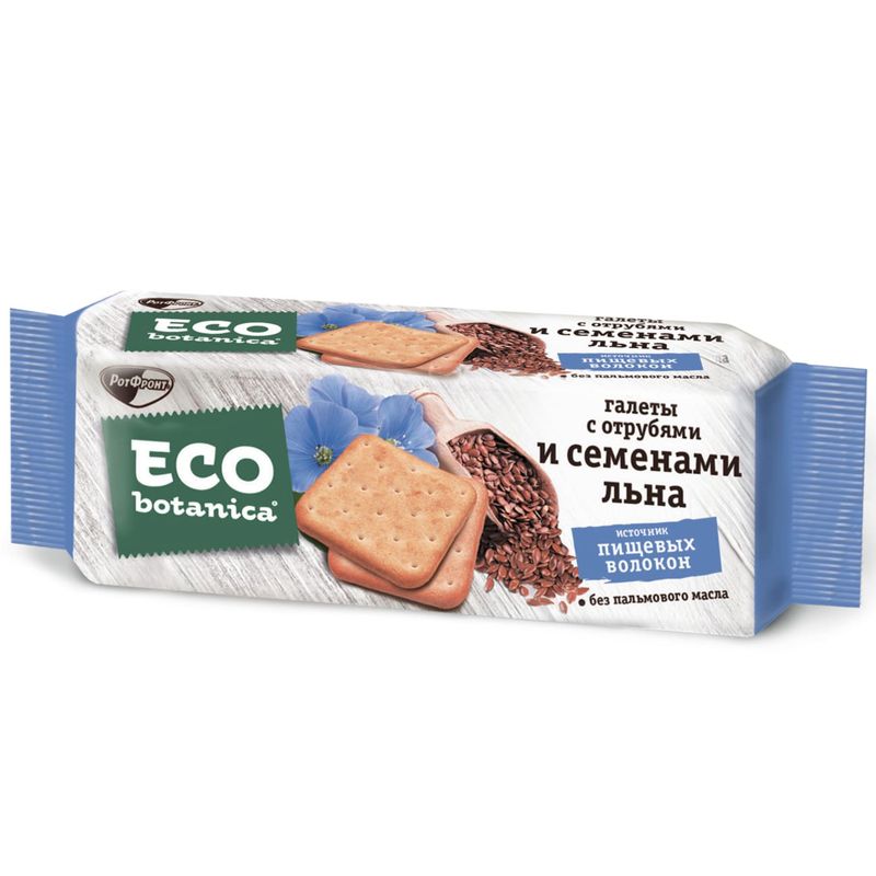 

Галеты Eco Botanica с отрубями и семенами льна 160 г