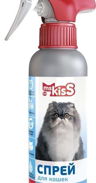 Спрей зоогигиенический Ms. Kiss нейтрализует запах