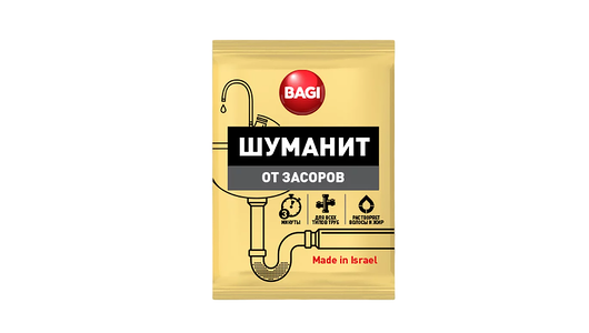 Средство для прочистки труб Bagi Шуманит 70г