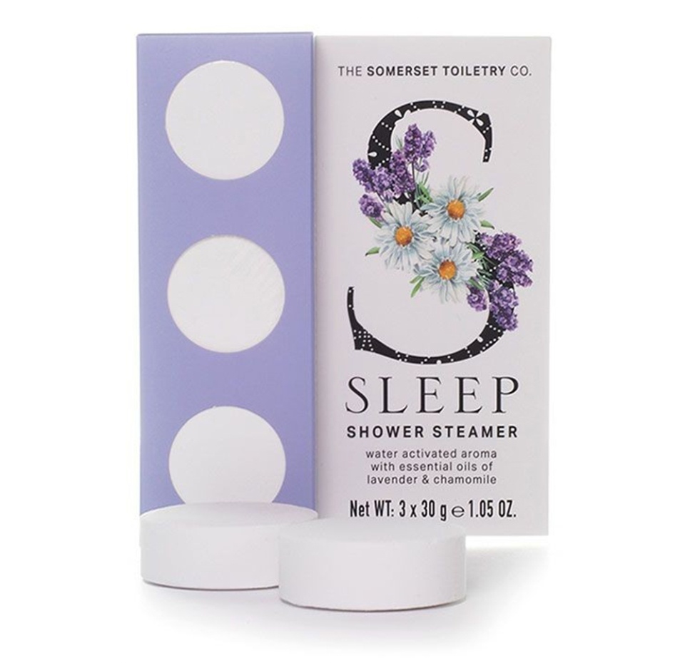 

Набор подарочный Monogramme Shower Steamer Sleep, The Somerset Toiletry Co, фиолетовый, Великобритания