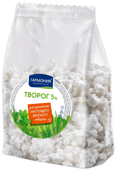 

Творог Гармония 5% 600 г