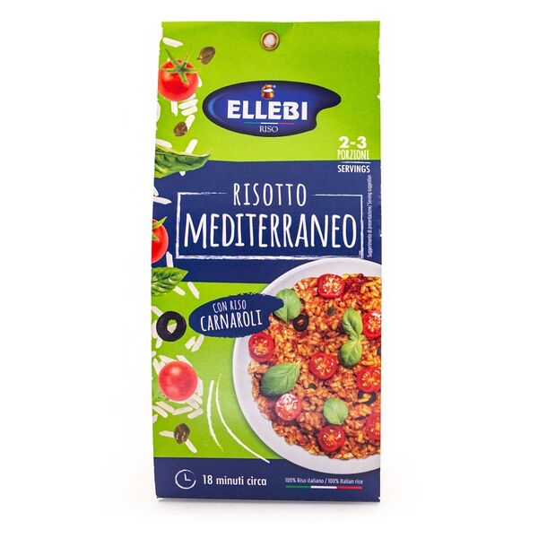Ризотто ELLEBI по-средиземноморски с рисом Карнароли