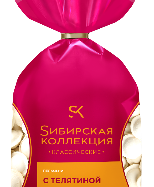 Пельмени Сибирская Коллекция Классические с телятиной