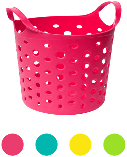 

Корзинка Архимед гибкая с ручками 20,5х20,5х17см в ассортименте