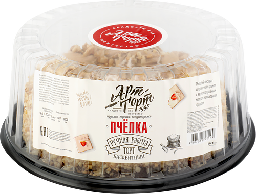 Торт бисквитный Пчелка Арт-торт