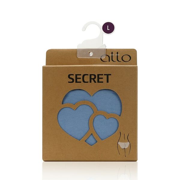 Женские трусы - слипы Atto Secret, Голубой, L