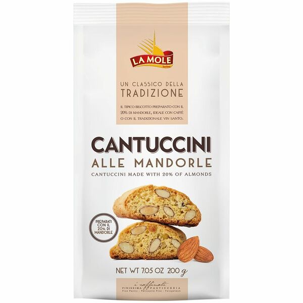 Печенье La Mole Cantuccini с миндалем