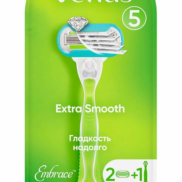 Gillette Venus Embrace станок для бритья + сменные кассеты 2 шт