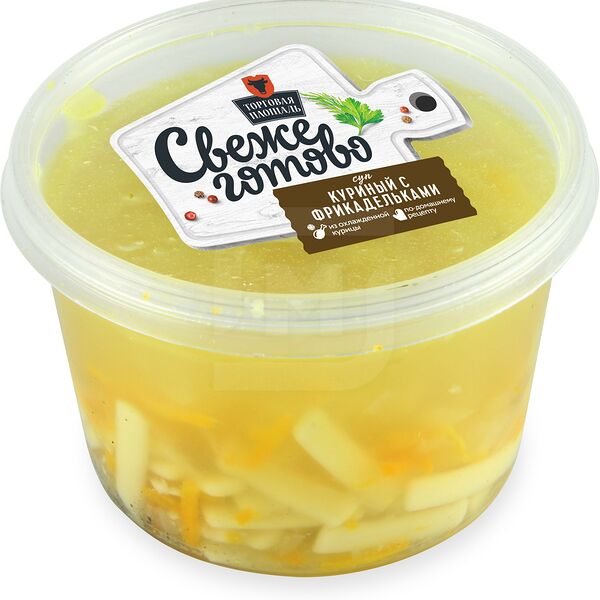 Суп Торговая Площадь Куриный с фрикадельками