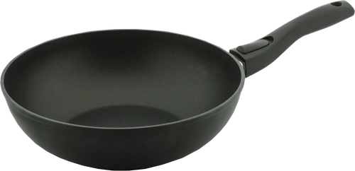 

Сковорода-вок HOMECLUB Титан 28см, съемная ручка, литой алюминий Арт. 28021НС