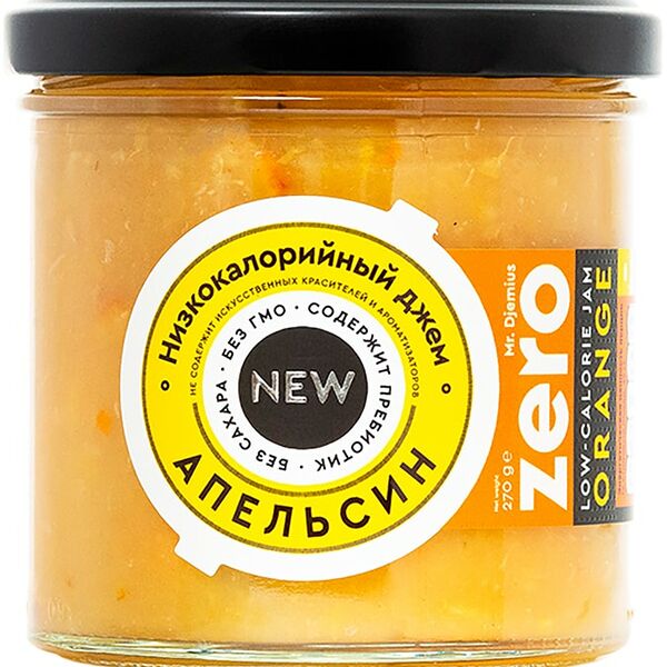 Джем Mr.Djemius Zero Низкокалорийный апельсин 270г
