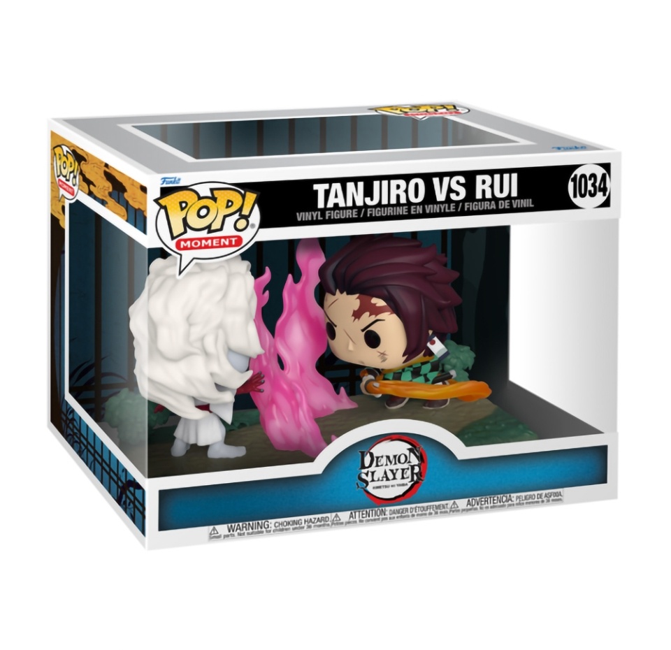 

Фигурка Moment Demon Slayer Tanjiro vs Rui, Funko POP!