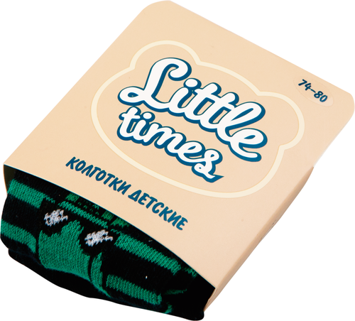 

Колготки дет LITTLE TIMES Deon зел/син 74-80 - 92