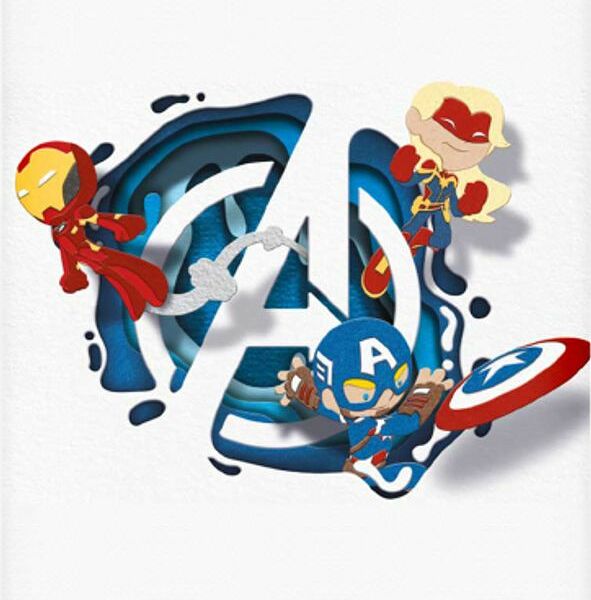 Обложка Marvel для паспорта