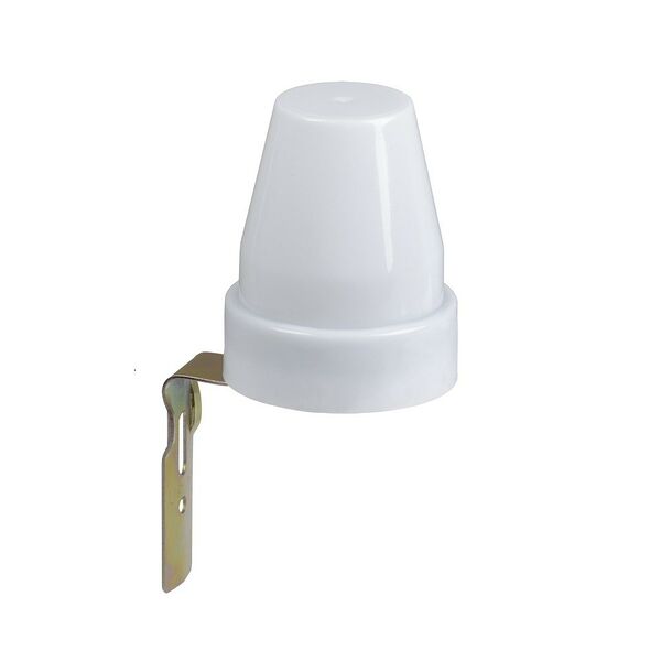 Фотореле ФР 601 серый, максимальная нагрузка 2200 Вт, IP44, ИЭК