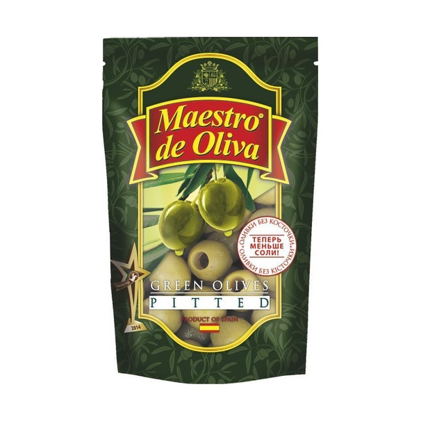 

Оливки Maestro de Oliva без косточки 170 г