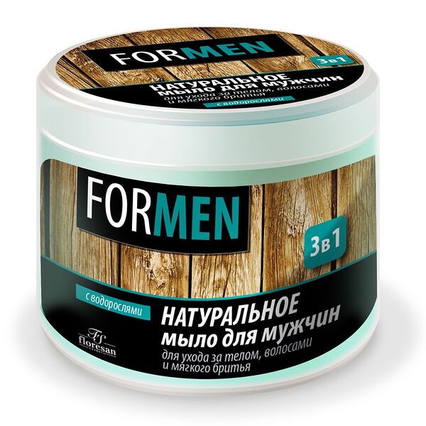Floresan натуральное мыло для мужчин 
