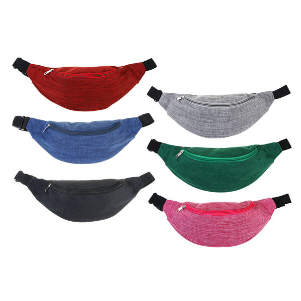 Юl сумка поясная молодежная, полиэстер, пластик, 35х12см, 6 цветов