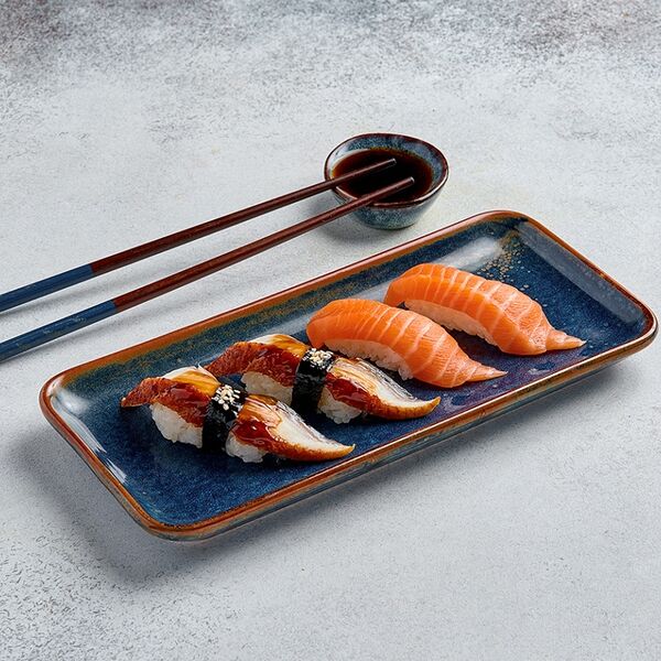 Суши-сет с лососем и угрем 4 шт., Taste of «Уже Готово» 115 г, Россия