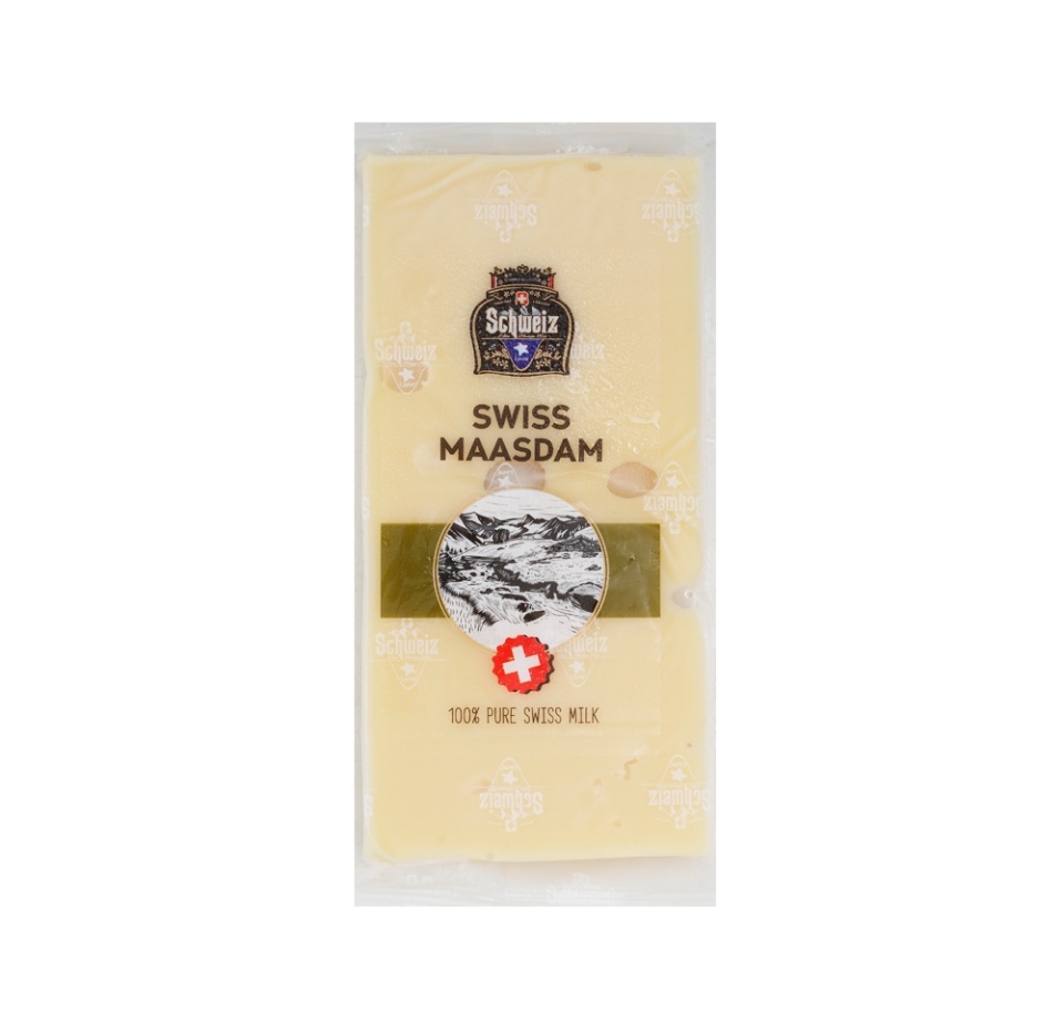 

Сыр Laime Schweiz Маасдам 45% 160 г