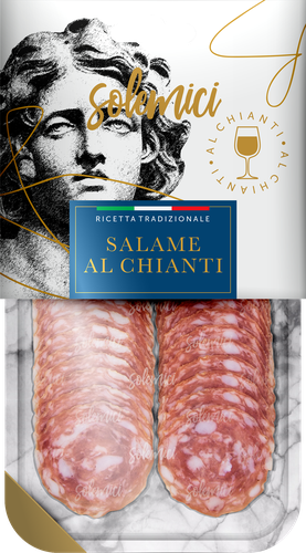 

Колбаса сыровяленая Solemici Salame Al Chianti Салями нарезка 70 г